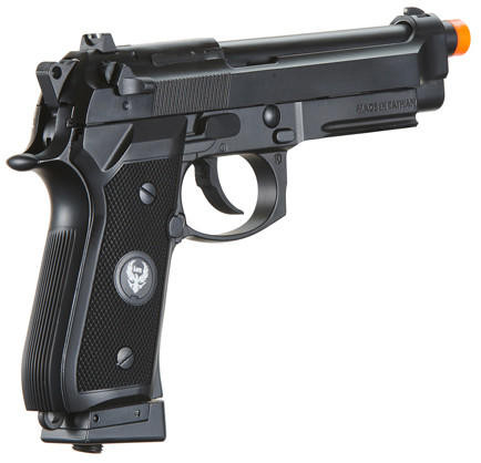HFC Metal M9 CO2 Gas Blowback Airsoft Pistol, Black